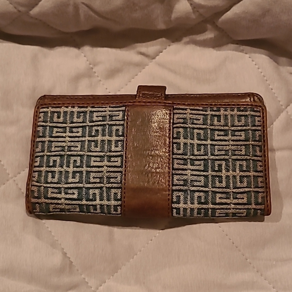 Givenchy Denim and Leather long wallet - Picture 2 of 12